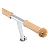 Trottinette enfant 2 roues blanche Banwood avec panier en osier – design rétro et robuste