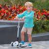 Trottinette 3 roues lumineuses Globber Blueberry