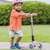 Trottinette 3 roues lumineuses rose framboise Globber