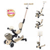 Trottinette évolutive Go Up - Baby lights 360° - Taupe - Globber