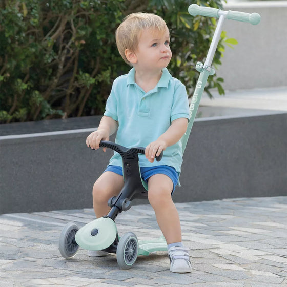 Trottinette évolutive Globber Go Up Active vert pistache