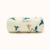 Trousse matelassée Opal Cerisier Fleur de Vanille Apaches Collections imprimé oiseaux