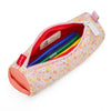 Trousse scolaire Hello Hossy Retro Flowers motif fleuri pastel
