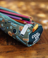 Trousse scolaire Hello Hossy motif Smiley colorée