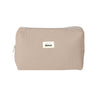 Trousse de toilette effet lin beige - Bebel