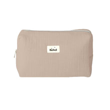  Trousse de toilette effet lin beige - Bebel