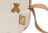 Trousse de toilette bébé Teddy Bear Jollein écrue avec petits oursons marron