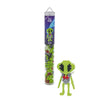 Tube Plus-Plus Alien 100 pièces avec mini construction extraterrestre verte