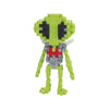 Tube Plus-Plus Alien 100 pièces avec mini construction extraterrestre verte