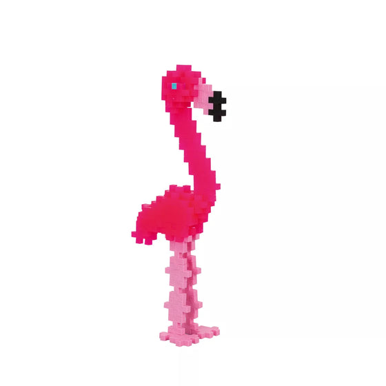 Tube Plus-Plus Flamant Rose 100 pièces – jeu de construction créatif pour enfants