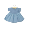 Robe tutu Rosanna bleu cobalt à manches courtes pour poupées Gordis – Minikane