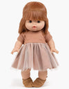 Robe tutu Rosanna cassonade à manches courtes pour poupées Gordis – Minikane