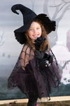 Tutu noir toile d’araignée et cape Great Pretenders détail