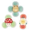 Lot de 3 spinners à ventouse - Woodlands - Tiger Tribe