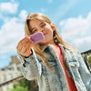 Porte-monnaie sans contact - Pop Lilas - Money Walkie - détail du modèle