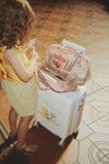 Valise cabine enfant Konges Slojd chats coeurs kitty gelateria