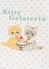 Valise cabine enfant Konges Slojd chats coeurs kitty gelateria