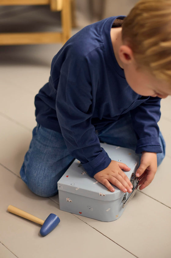 Valisette docteur en bois Filibabba avec accessoires médicaux pour enfants