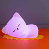 Veilleuse Chat Endormi Little L – lampe veilleuse LED avec télécommande pour enfant