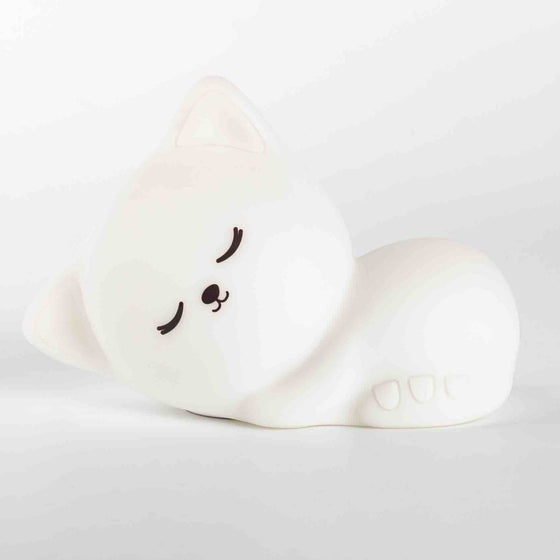 Veilleuse Chat Endormi Little L – lampe veilleuse LED avec télécommande pour enfant
