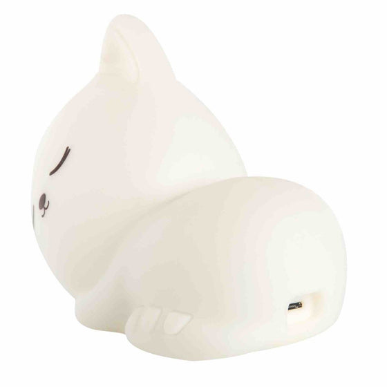 Veilleuse Chat Endormi Little L – lampe veilleuse LED avec télécommande pour enfant
