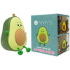 Veilleuse rechargeable avocat lumineuse verte avec noyau marron – Mary’s