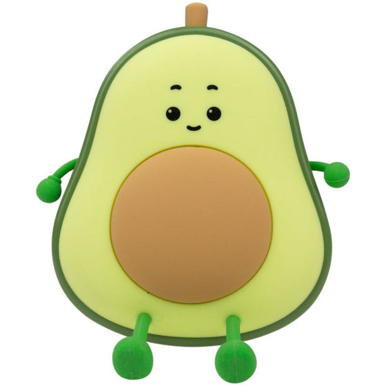 Veilleuse rechargeable avocat lumineuse verte avec noyau marron – Mary’s