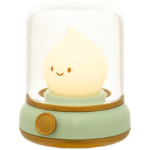  Veilleuse rechargeable verte en forme de petite flamme – Mary’s