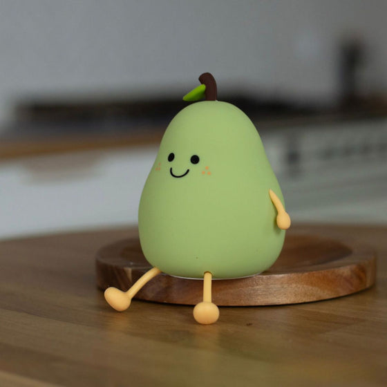 Veilleuse poire verte rechargeable USB pour chambre bébé – Mary’s