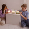 Veilleuse rechargeable toaster vert avec tranche de pain lumineuse – Mary’s