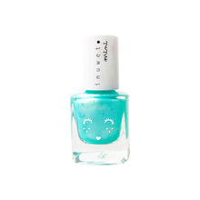  Vernis à l’eau turquoise Inuwet parfum pomme – vernis enfant vegan lavable à l’eau