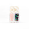 Vernis enfant Aquabelles Glitter Spell Mrs Ertha rose et paillettes multicolores