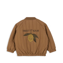  Veste bomber pour enfant, Tabbaco Brown Lemon Konges Slojd. 