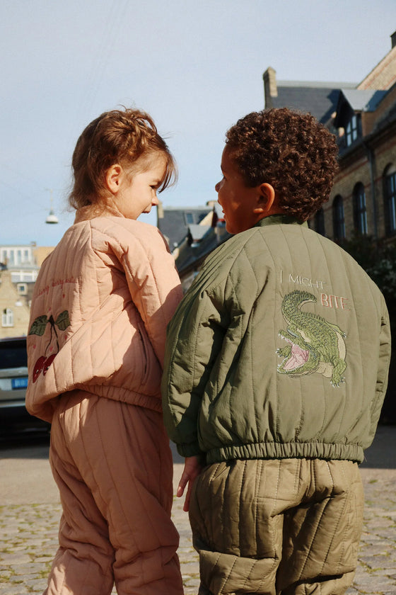 Veste bomber pour enfant Tuscany Cherry Konges Slojd.