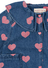 Chemise en jean Magot, Bon coeur Pink, Konges Slojd.