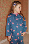 Chemise en jean Magot, Bon coeur Pink, Konges Slojd.