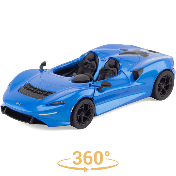 Voiture miniature McLaren Elva bleu, orange, vert ou orange Ulysse