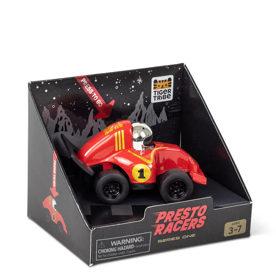 Voiture Presto Racers Jet rouge pour enfant - Tiger Tribe