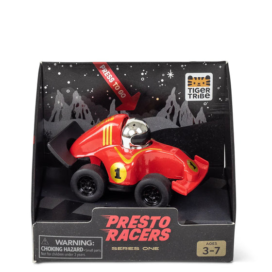 Voiture Presto Racers Jet rouge pour enfant - Tiger Tribe