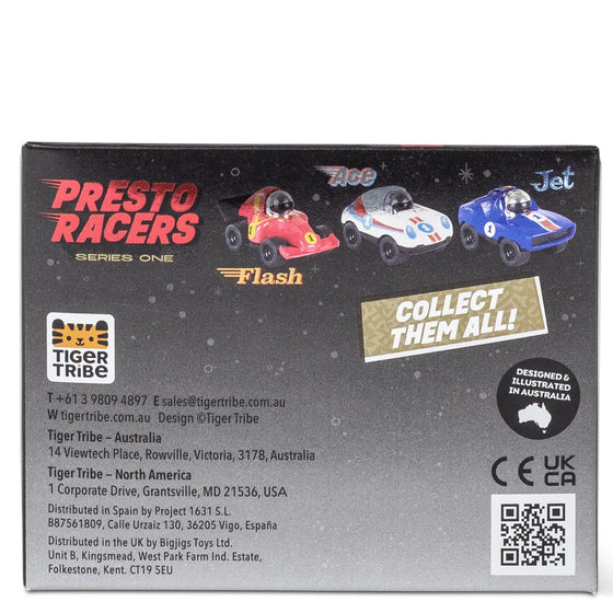 Voiture Presto Racers Jet rouge pour enfant - Tiger Tribe