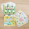 Mes premiers stickers - 6 cartes + 96 gommettes (2 ans et +) - Animaux de la forêt - Poppik