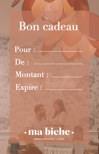 Carte cadeau Ma Biche
