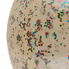 Ballon gonflable transparent - Crème avec paillettes - Konges Sløjd