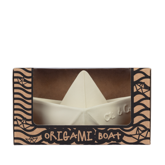 Bateau Origami blanc - Oli & Carol