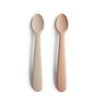 Lot de 2 cuillères Blush / Shifting sand - Mushie