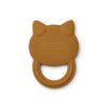 Anneau de dentition en silicone Gemma - Chat Golden Caramel - Liewood