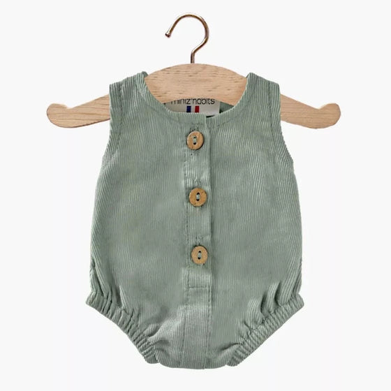 Barboteuse Sacha pour Poupée Gordis - Milleraie Vert Sauge - Minikane