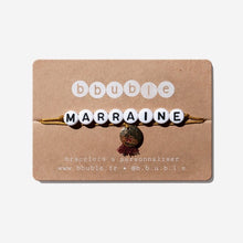  Bracelet femme - " MARRAINE " - Bbuble
