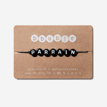  Bracelet homme - " PARRAIN " - Bbuble