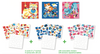 Carte à sticker - 3 cartes + 105 stickers (5 ans et +) - Chats - Poppik